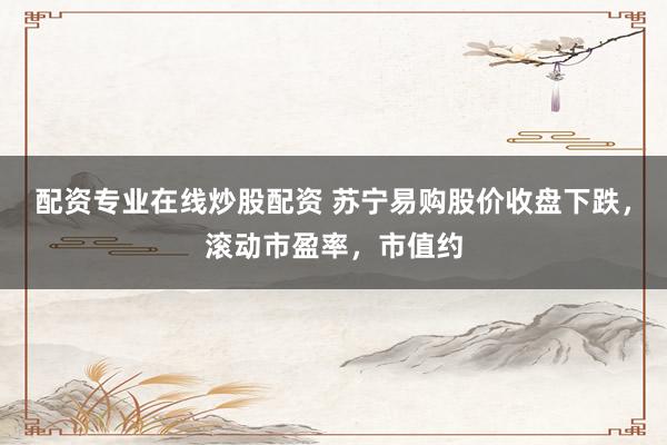 配资专业在线炒股配资 苏宁易购股价收盘下跌，滚动市盈率，市值约