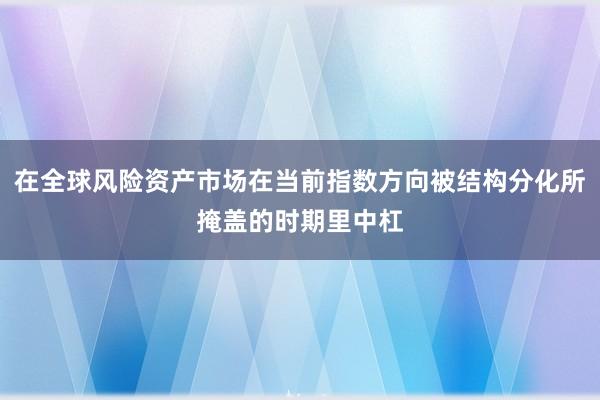 在全球风险资产市场在当前指数方向被结构分化所掩盖的时期里中杠